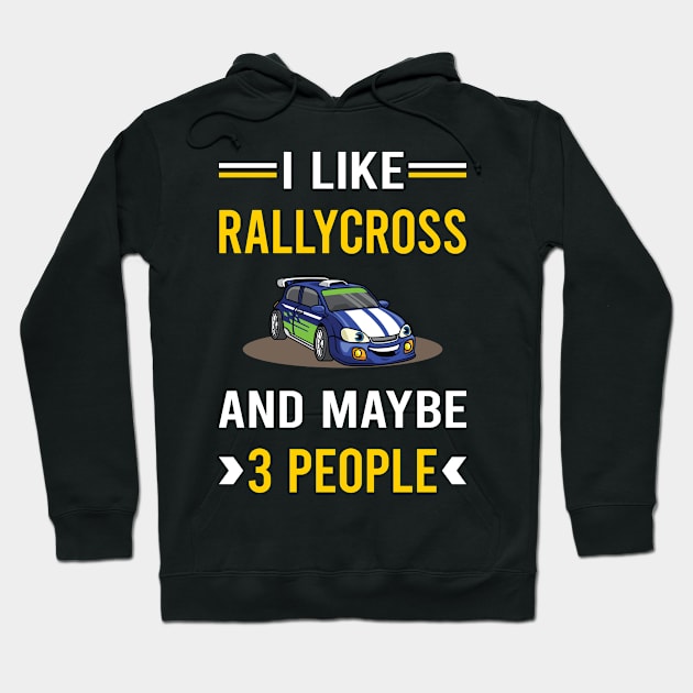 3 People Rallycross Hoodie by Good Day